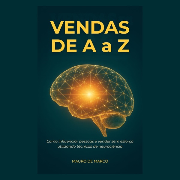 Capa do livro Vendas de A a Z, de Mauro de Marco